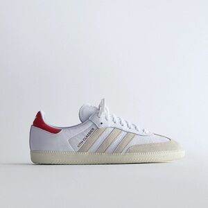 KITH CLASSICS FOR ADIDAS ORIGINALS CAMPUS 80S - WHITE / RED - NWT